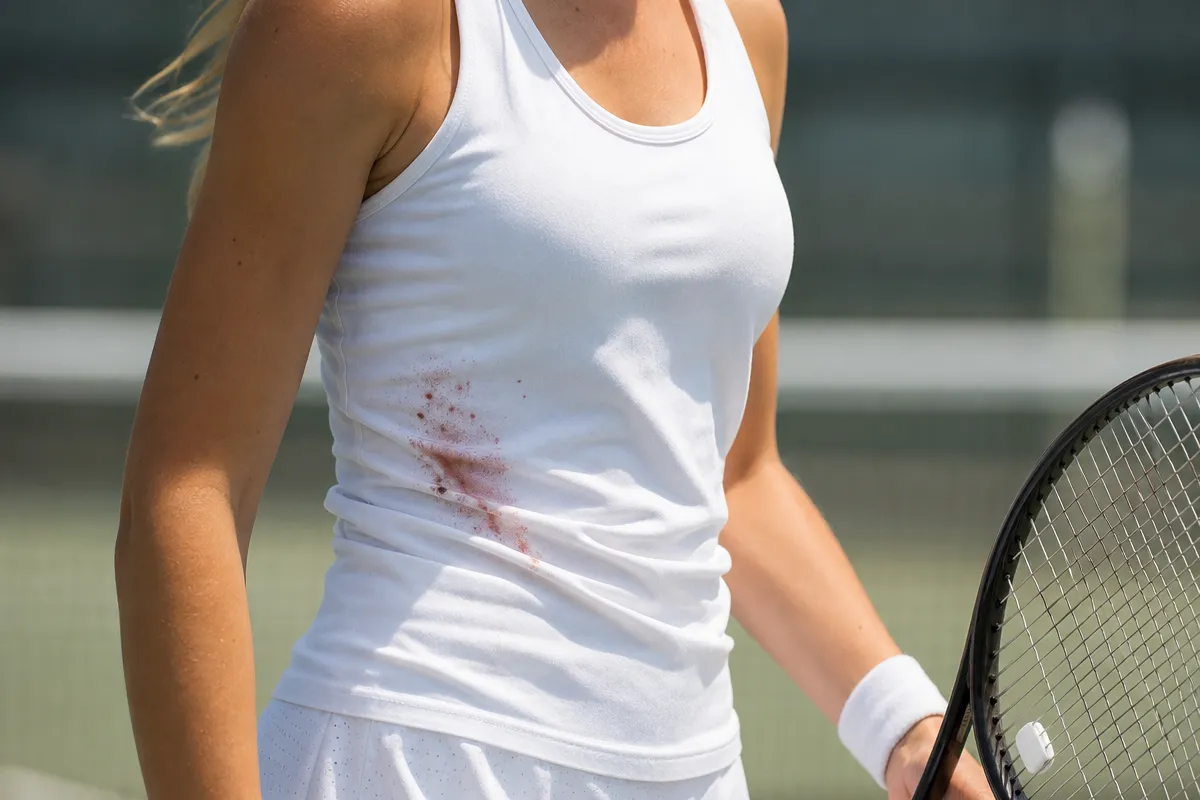Hvilken tennisspiller blev stukket ned?